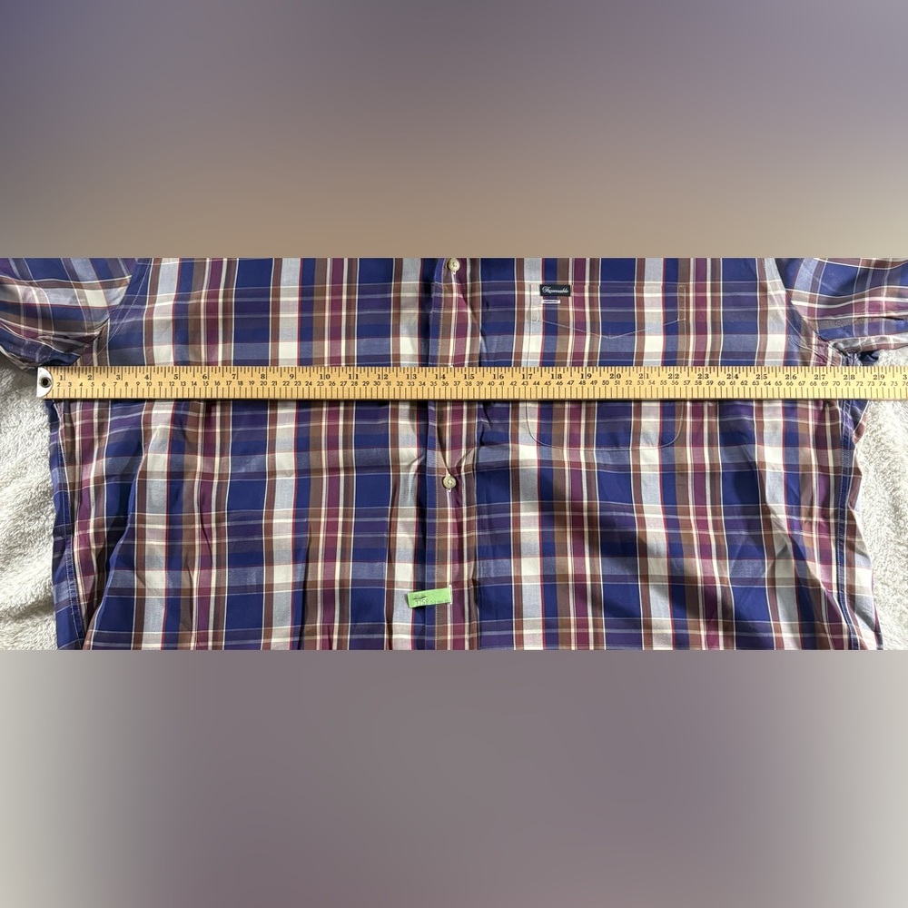 Faconnable Striped Poplin Shirt - Picture 8 of 8
